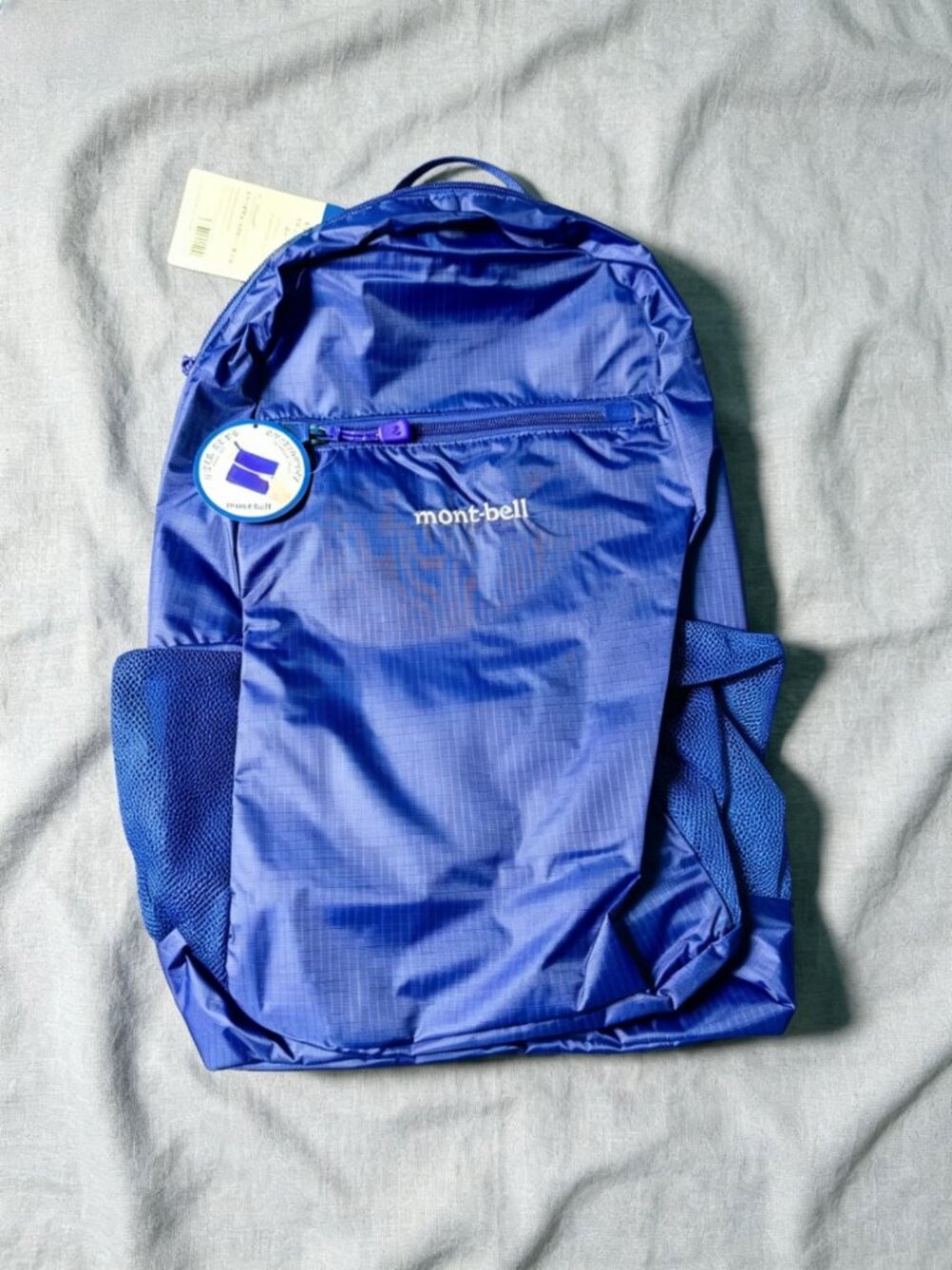 Montbell Blue Lightweight Hiking & Travel Backpack 15L